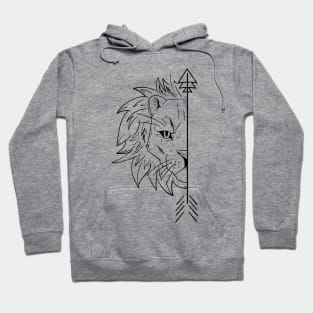 lion couple Hoodie